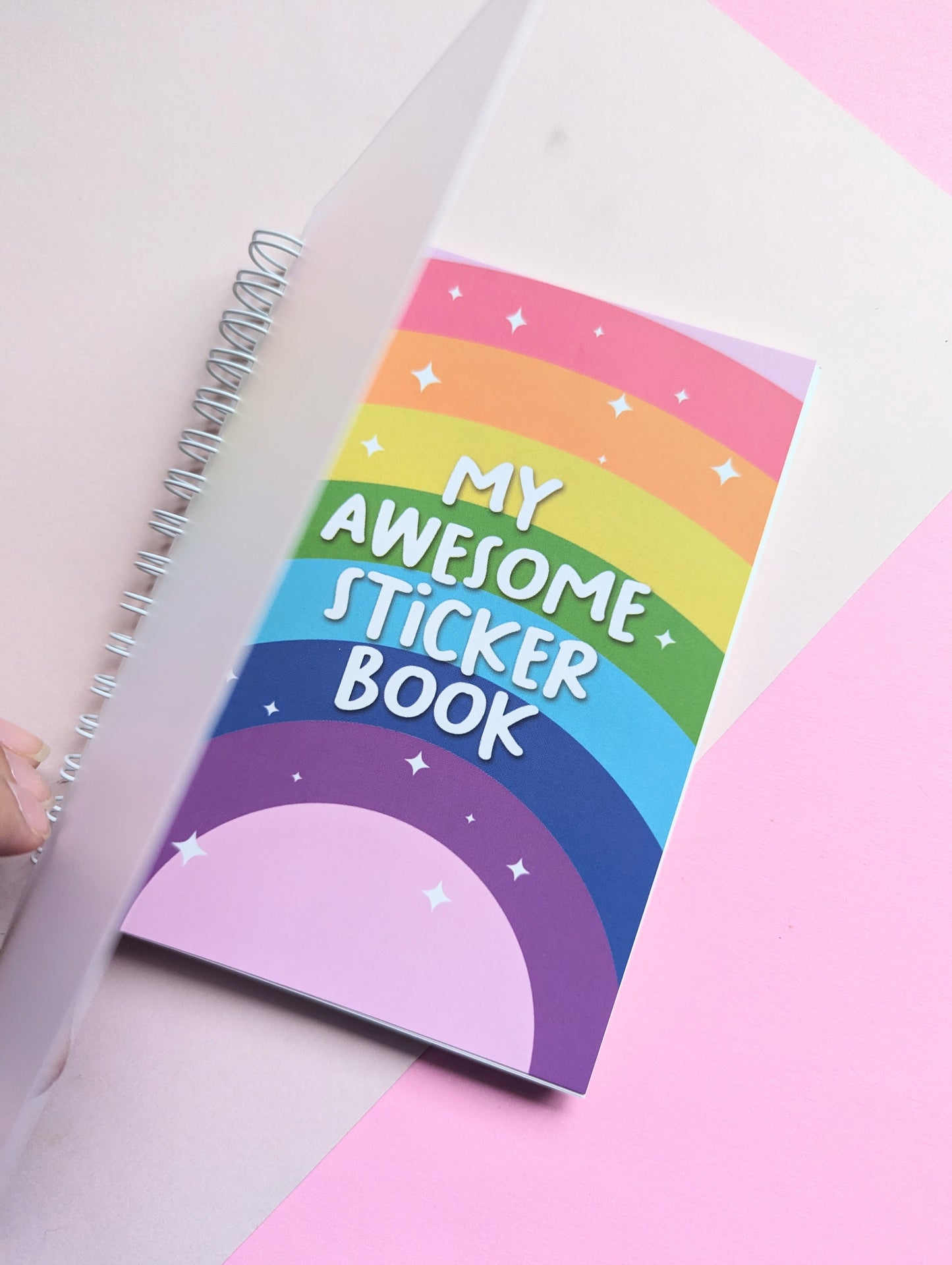 Reusable awesome sticker book