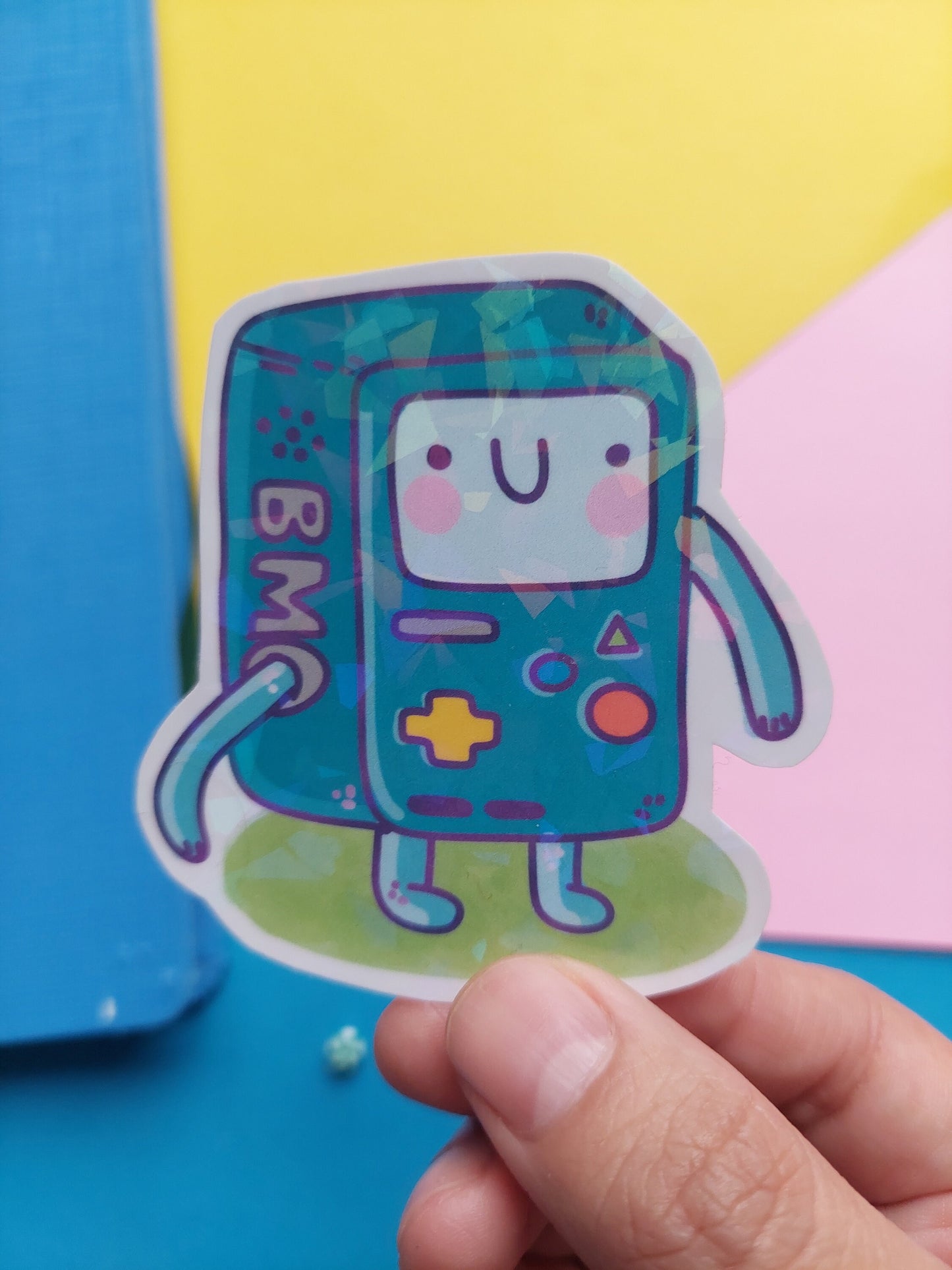 BMO STICKER adventure time  sticker / celebration sticker /vinyl waterproof stickers