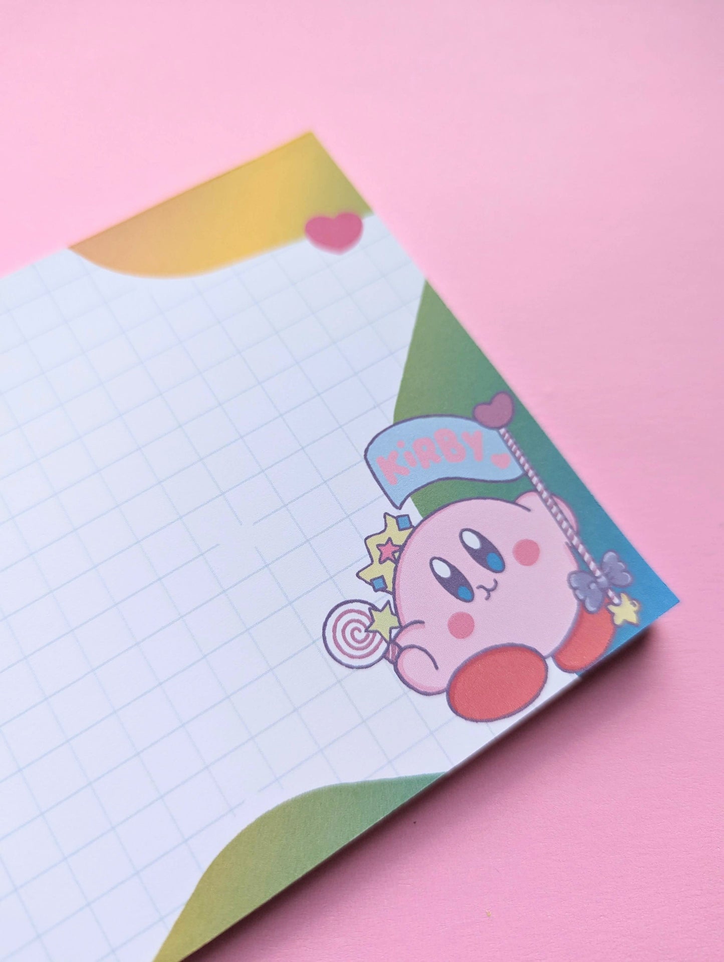 KIRBY KING NOTEPAD/ Kawaii notes /pad memo