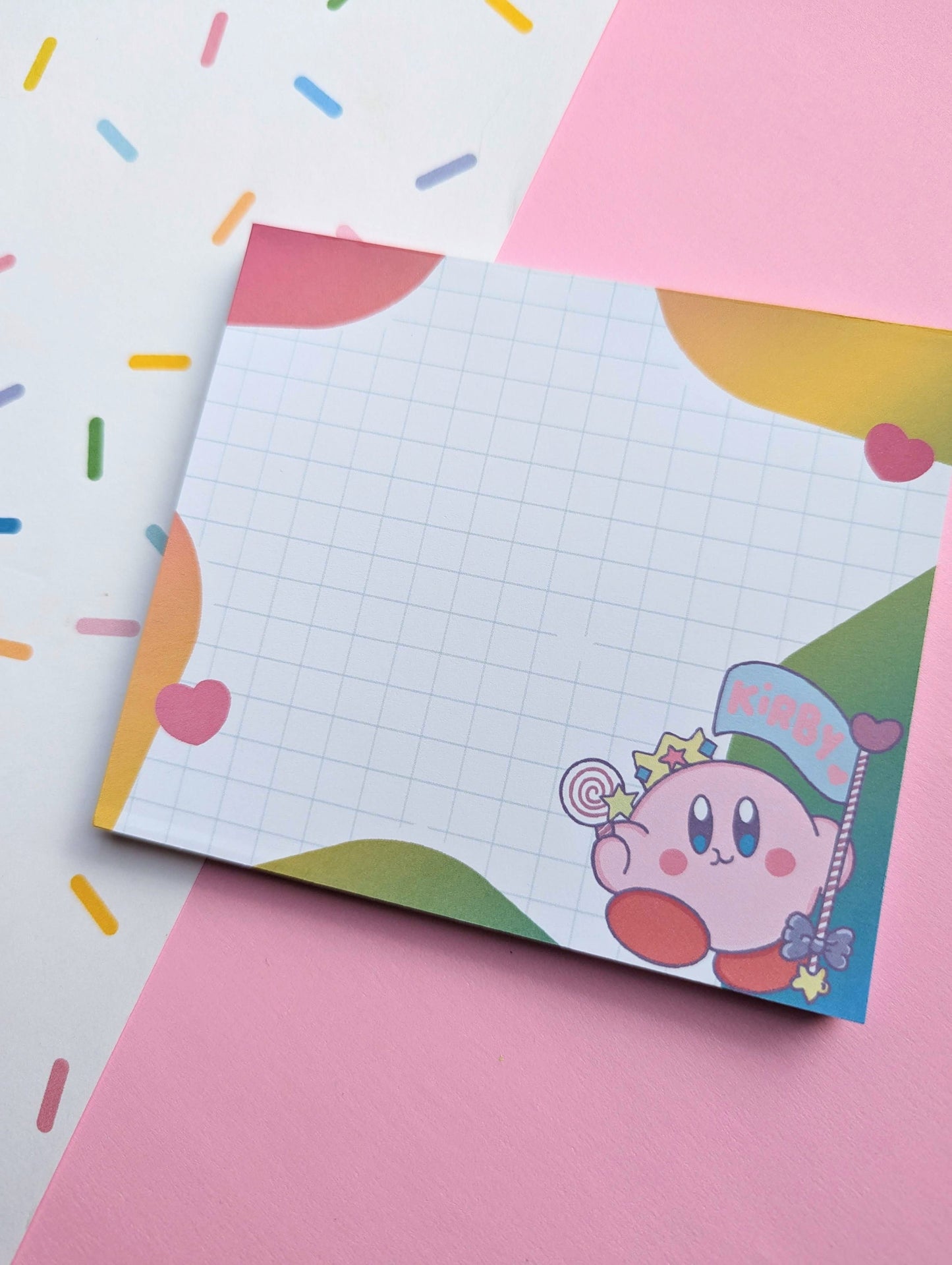 KIRBY KING NOTEPAD/ Kawaii notes /pad memo