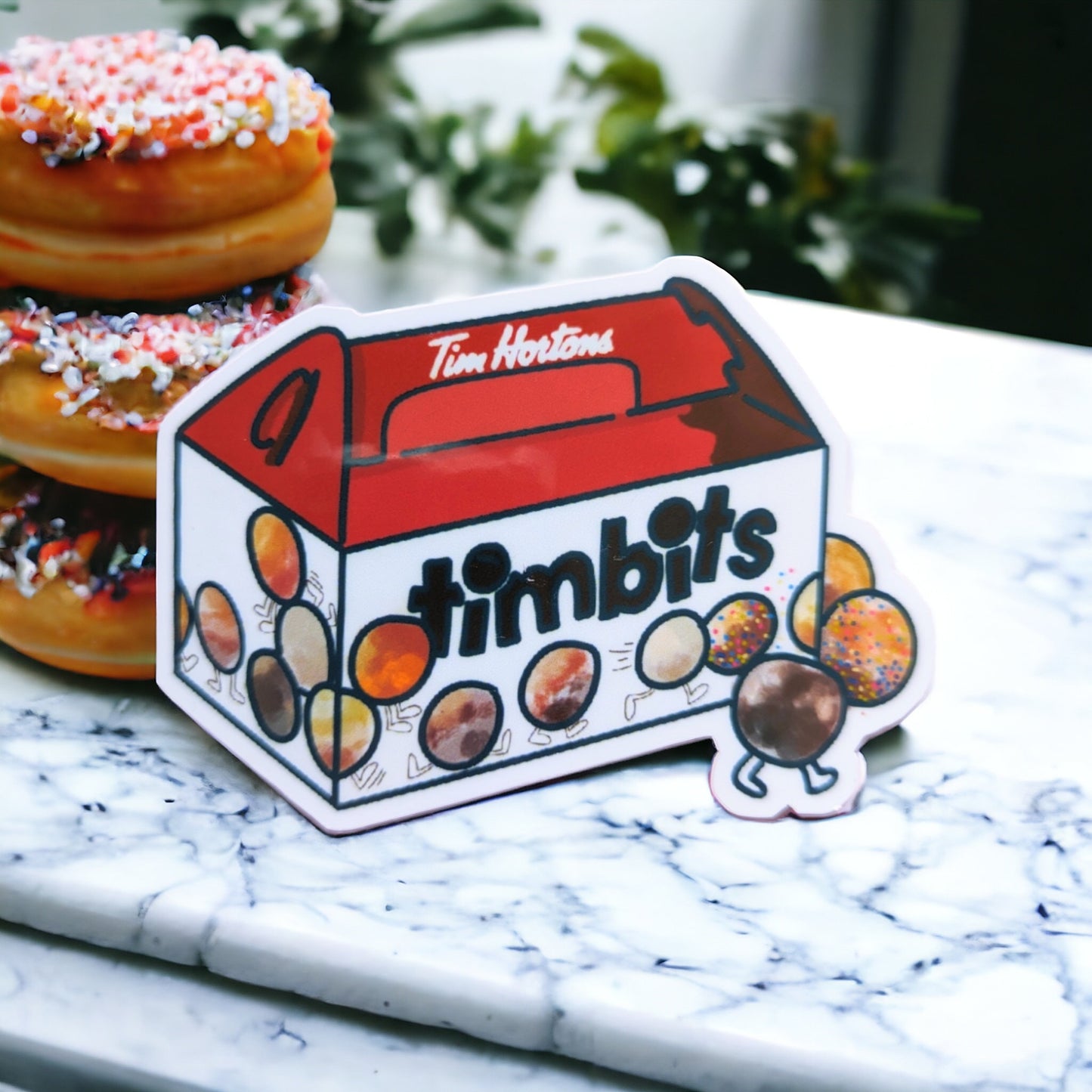 TIMBITS TIM HORTON sticker / Tim Hortons timbits