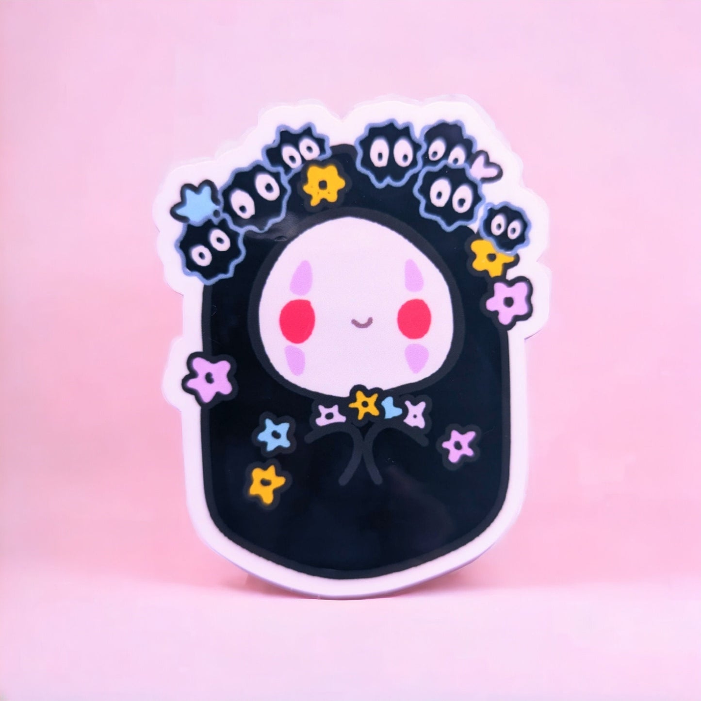 NO FACE GHIBLI studios sticker/ Ghibli studios/ from Spirit Away movie sticker