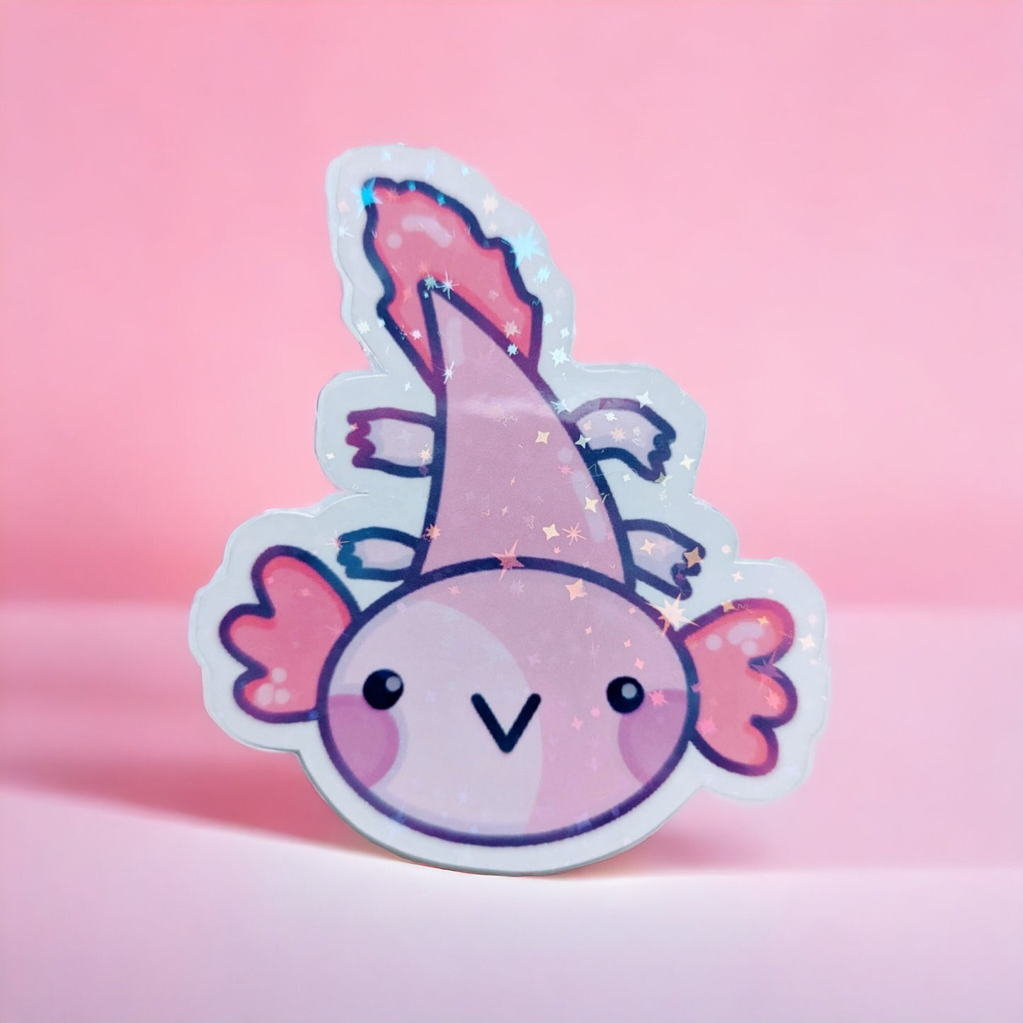 MAGIC AXOLOTL STICKER / axolotl sticker