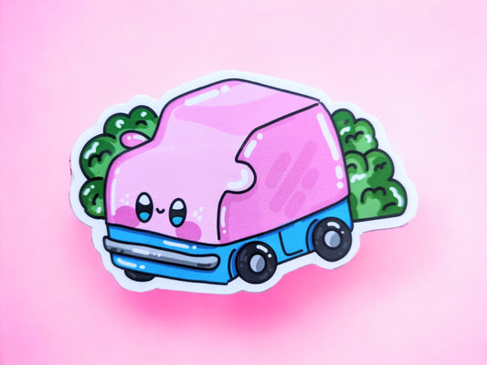 KIRBY CAR STICKER /kirby and the forgotten land sticker