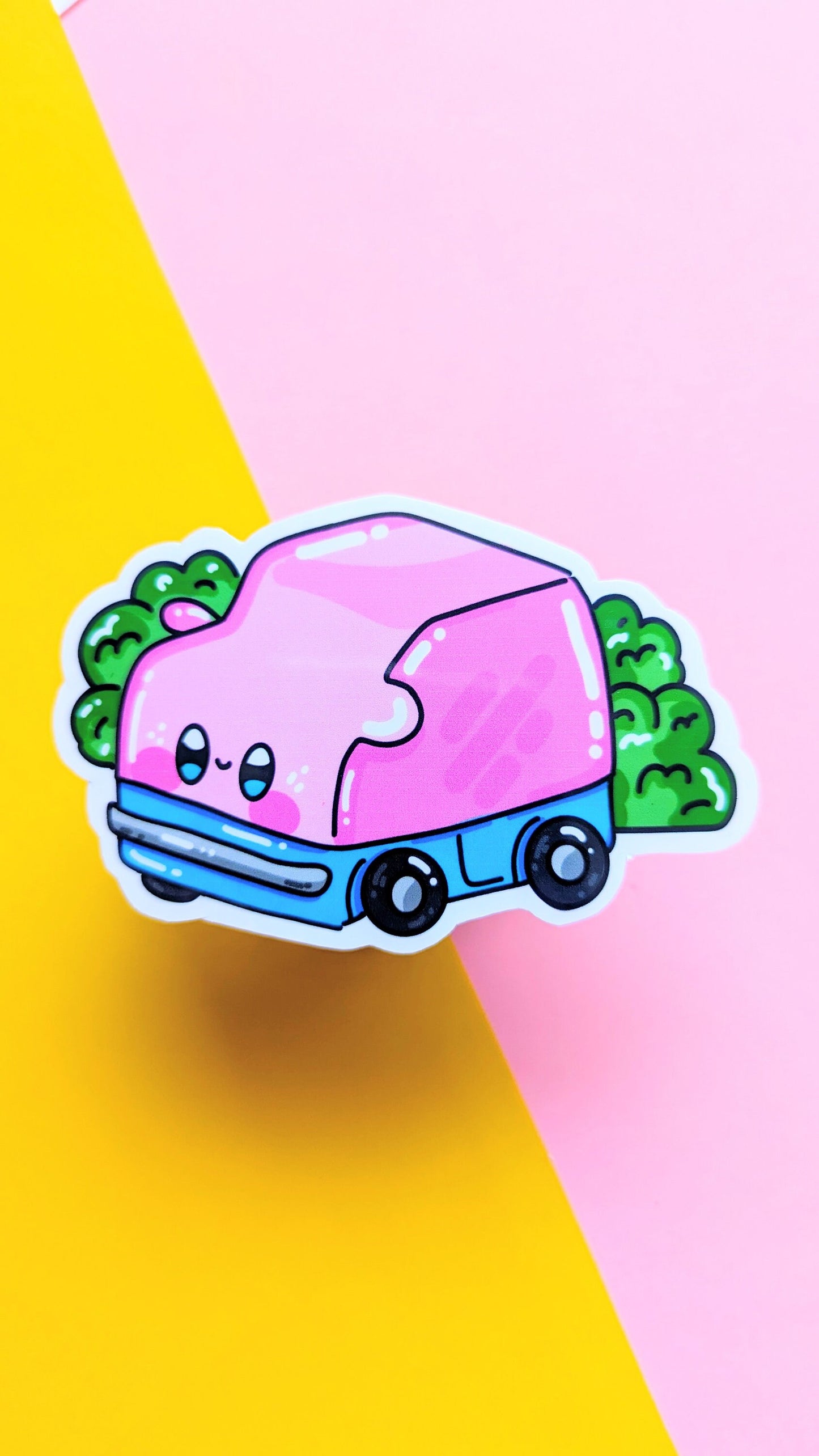 KIRBY CAR STICKER /kirby and the forgotten land sticker