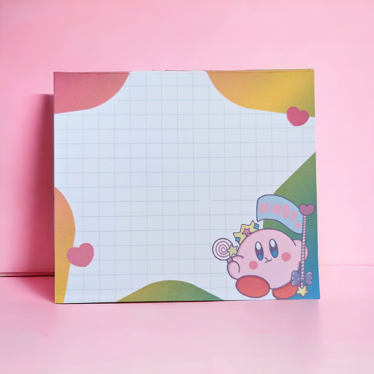 KIRBY KING NOTEPAD/ Kawaii notes /pad memo