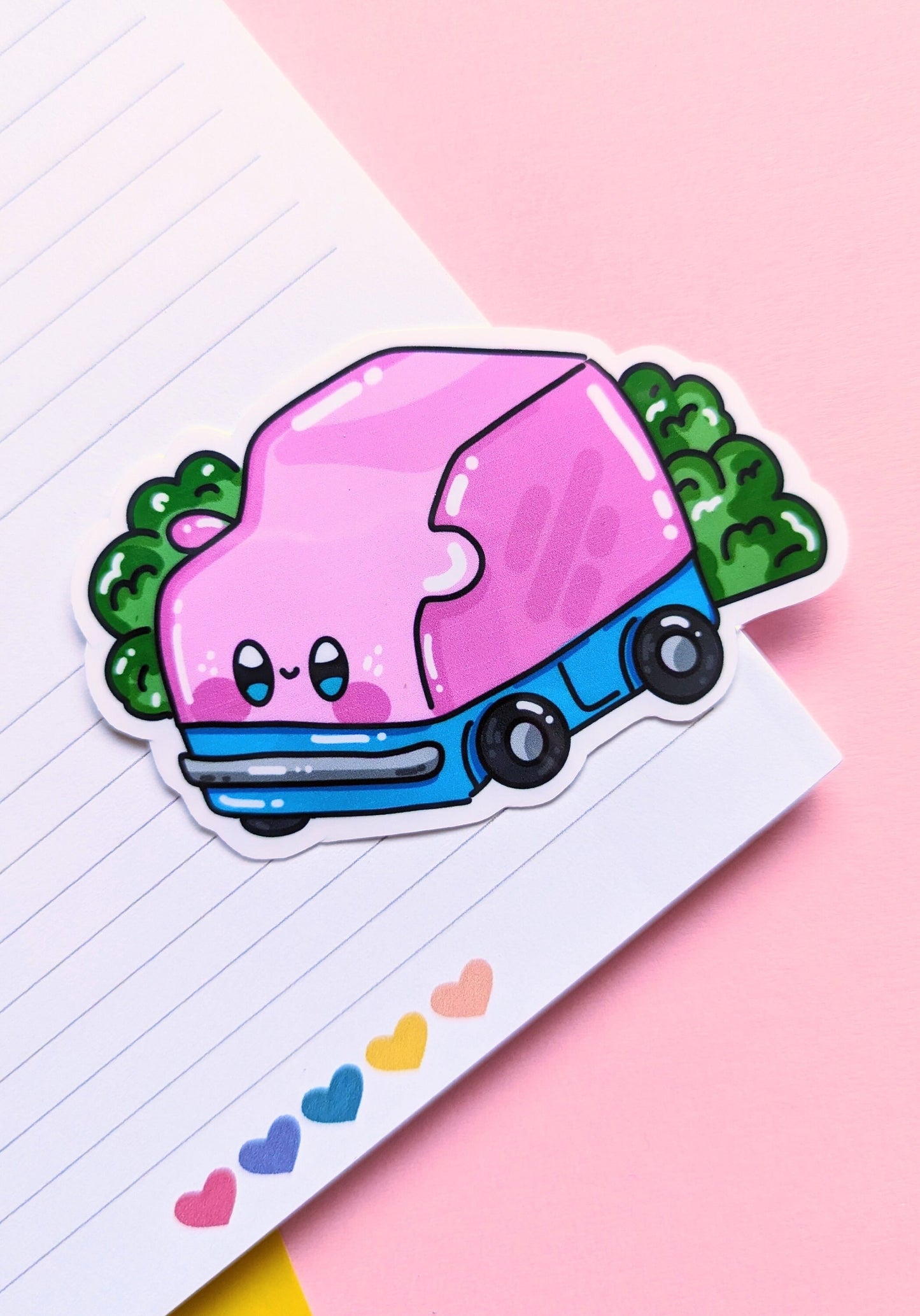 KIRBY CAR STICKER /kirby and the forgotten land sticker